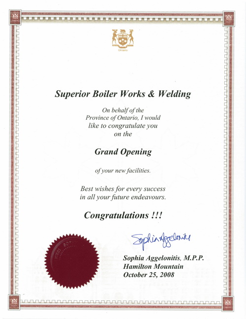 Ontario Government Award
