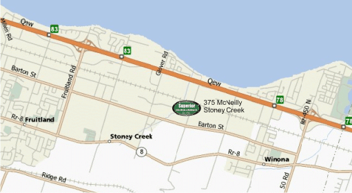 SBWW Map 375 McNeilly Road